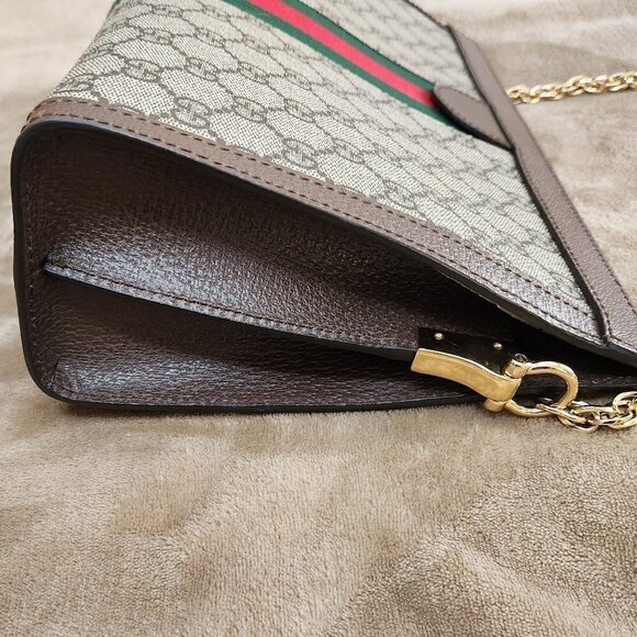 Gucci Ophidia Chain Shoulder Bag, Authentic - Picture 12 of 13